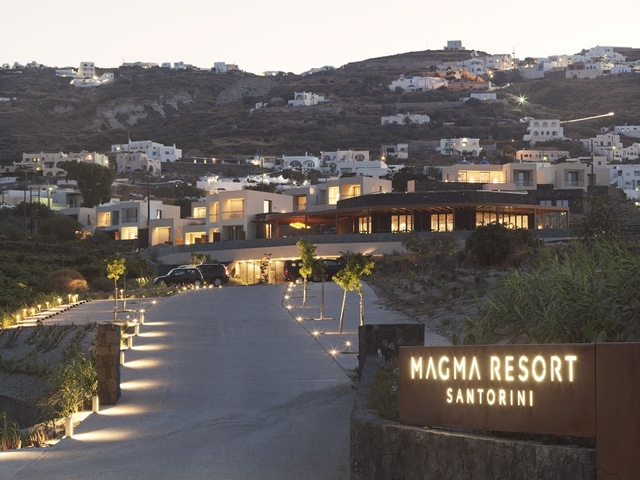 Magma Resort Santorini Logo